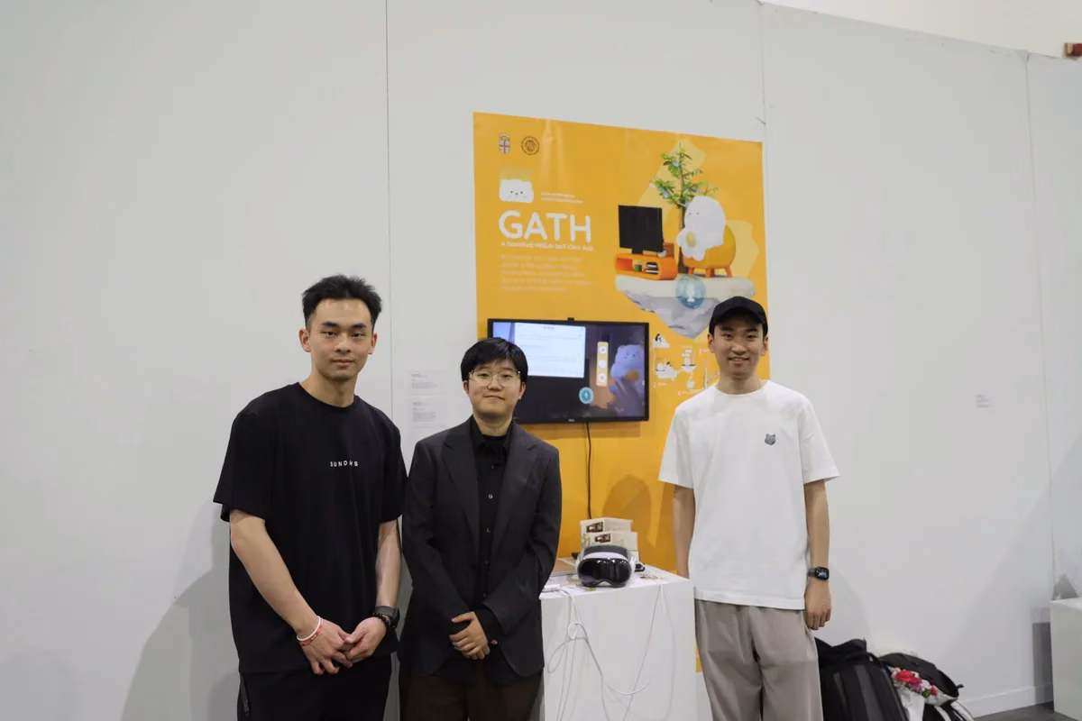 The team at the RISD showcase