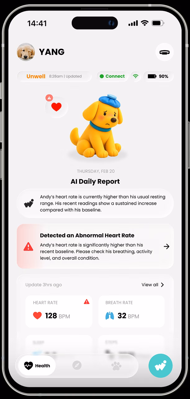 Home: abnormal heart rate