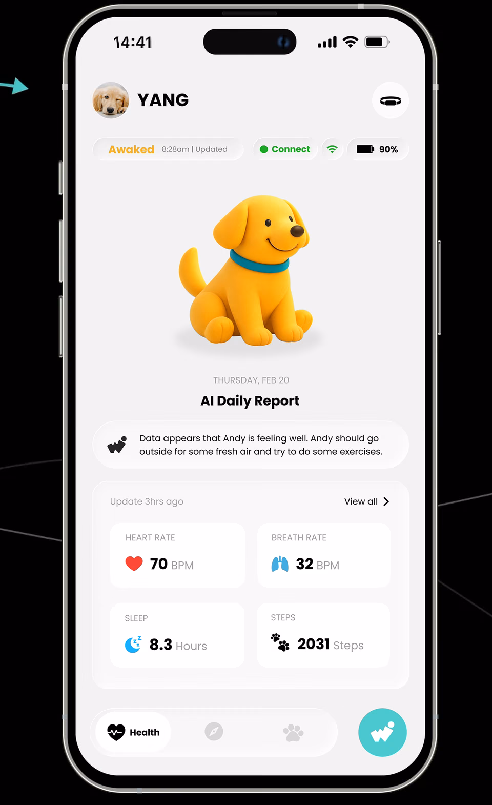 Final home screen