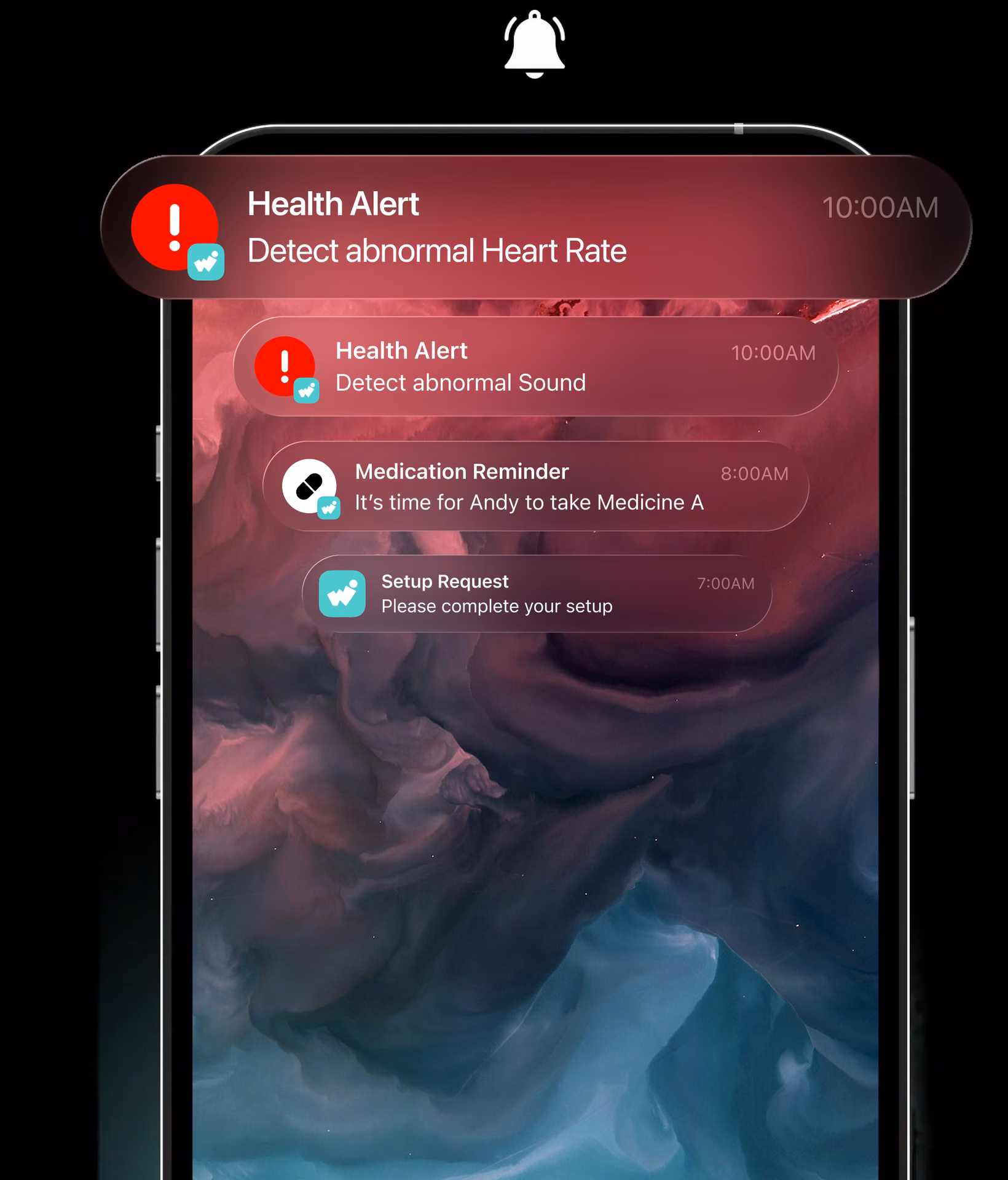 Lock-screen notifications