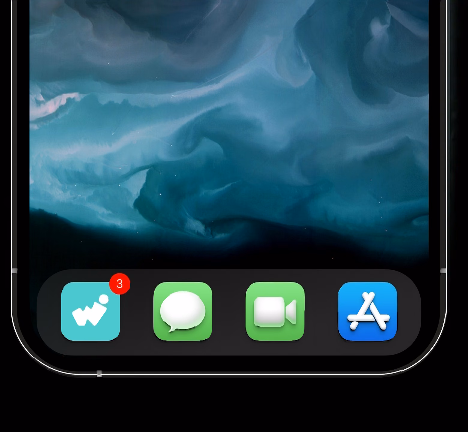 App icon with badge in the dock