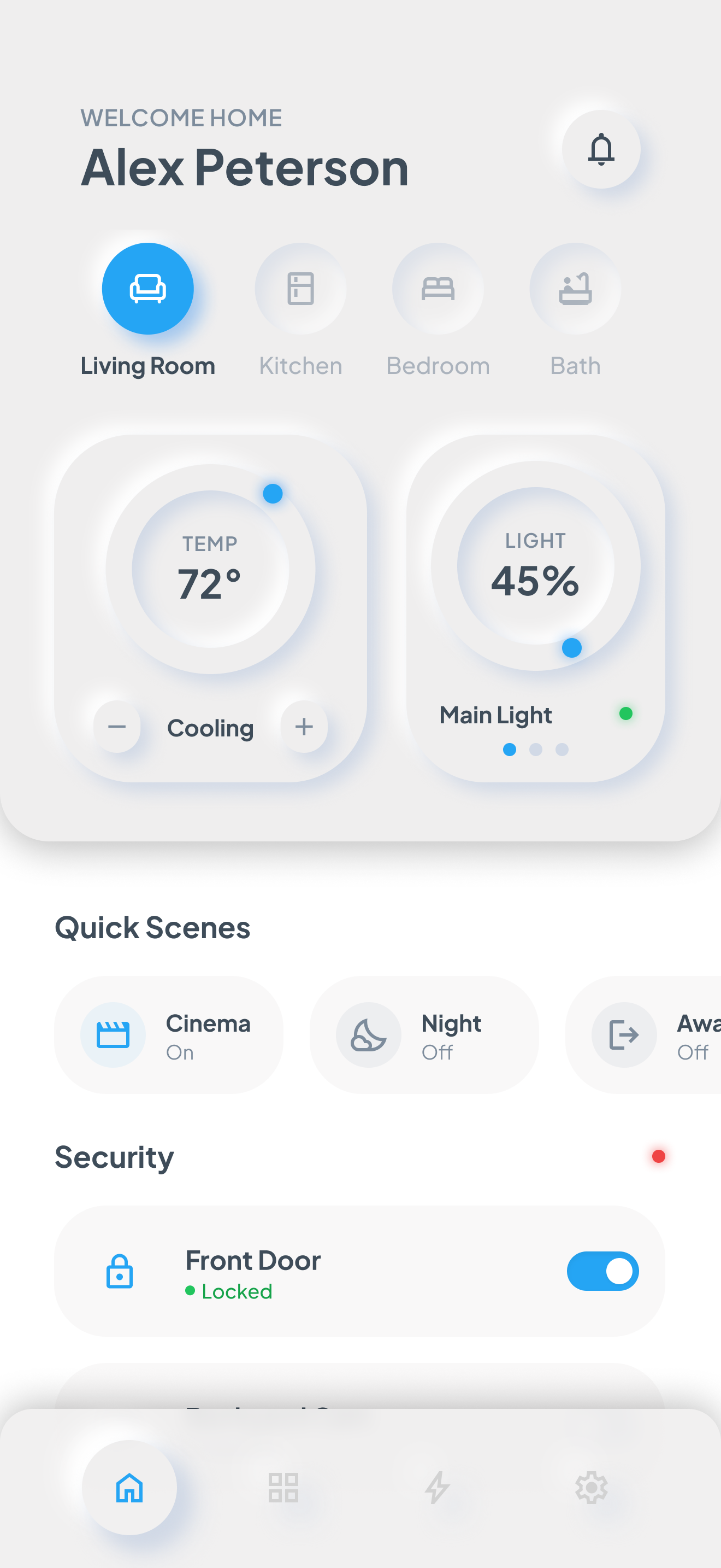 Smart Home Control Panel
